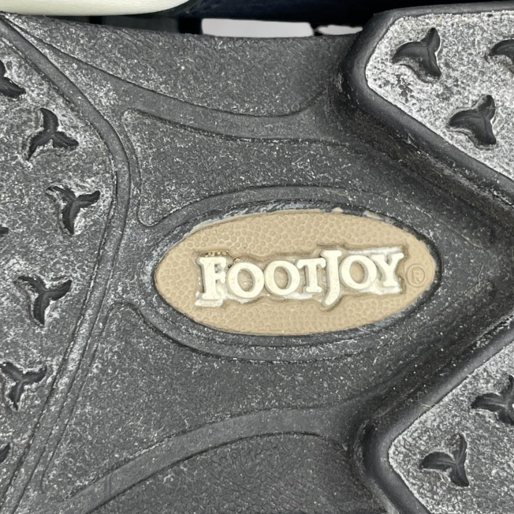 Footjoys Womens Softjoys Terrains White/Navy Leather Saddle Golf Shoe Size 6 M - Picture 10 of 11